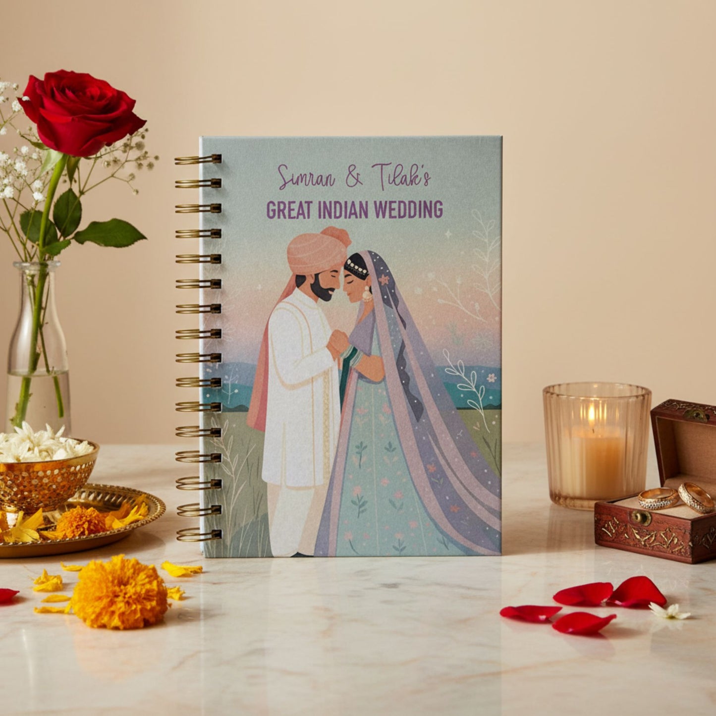 Wedding Planner| Personalized with name | Great Indian Wedding