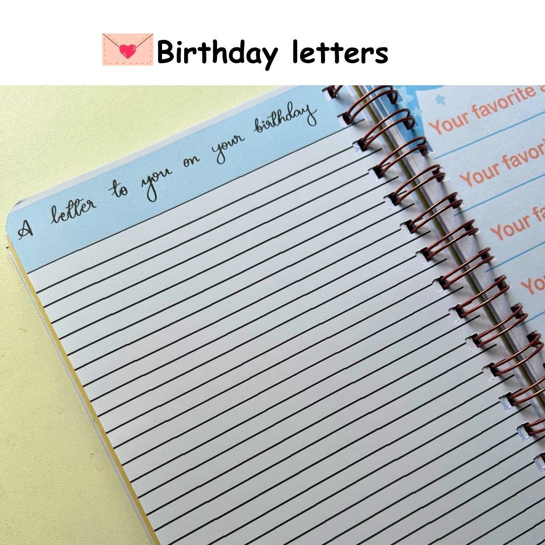 Baby Milestone Journal - Lullaby Teal | 0 to 4 years | A5 Size - Bop Canvases