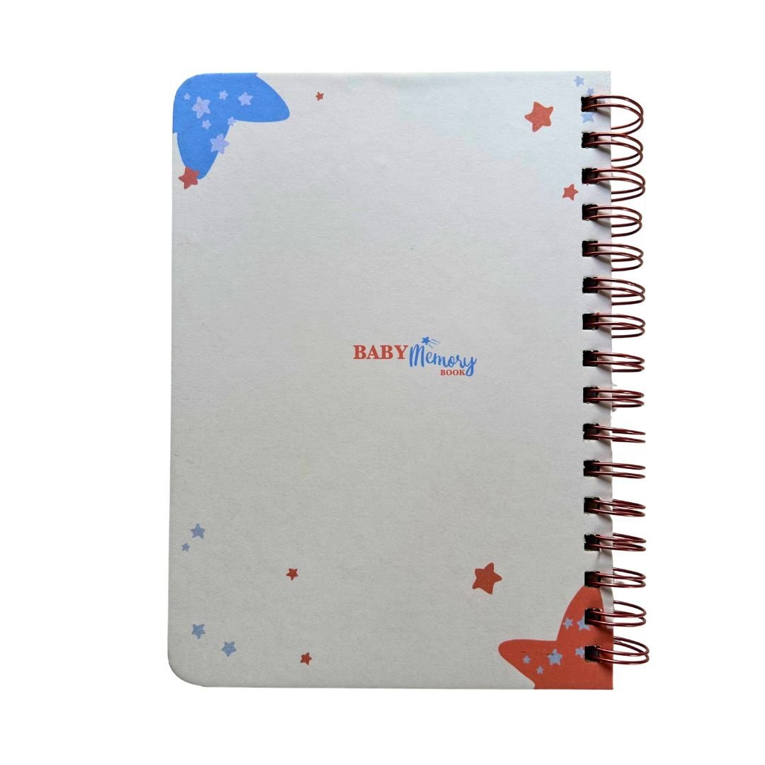 Baby Milestone Journal - Snow White bunny | 0 to 4 years | A5 Size - Bop Canvases