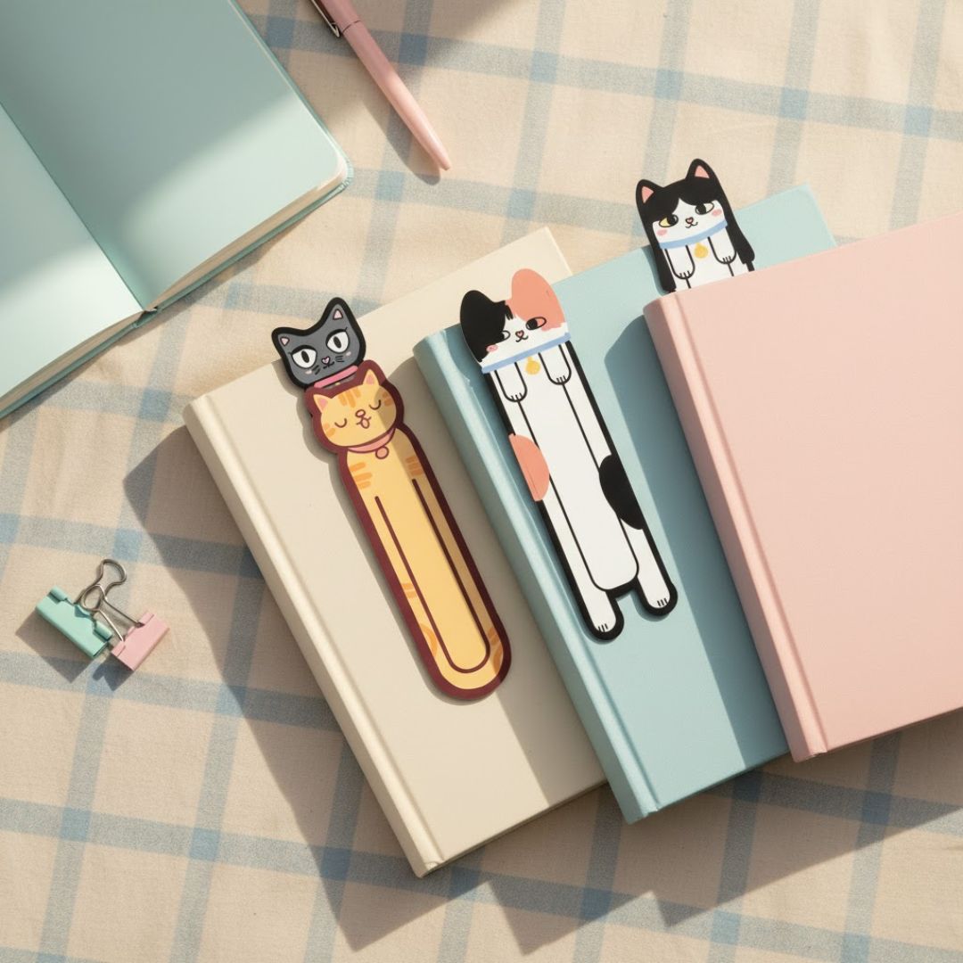 Bookmark Set of 4 - Cat