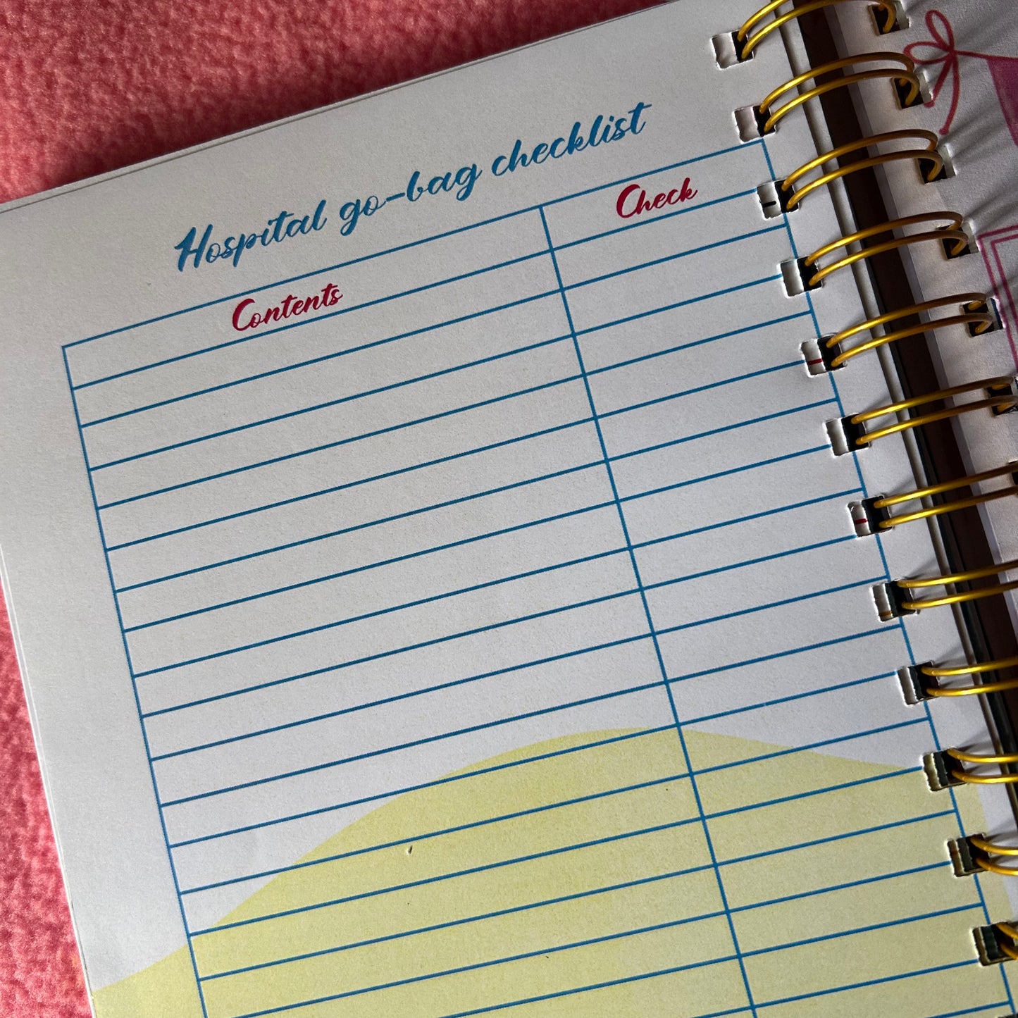 Twin Pregnancy Journal - 9 Months Journal | Personalized with name | Due with two