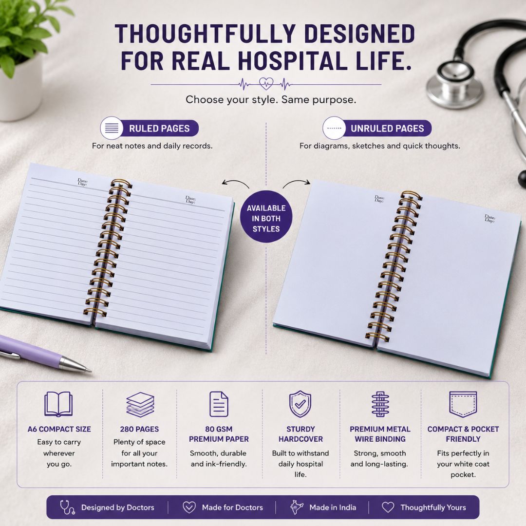 Doctor’s Day Book (Royal Purple) - Bop Canvases