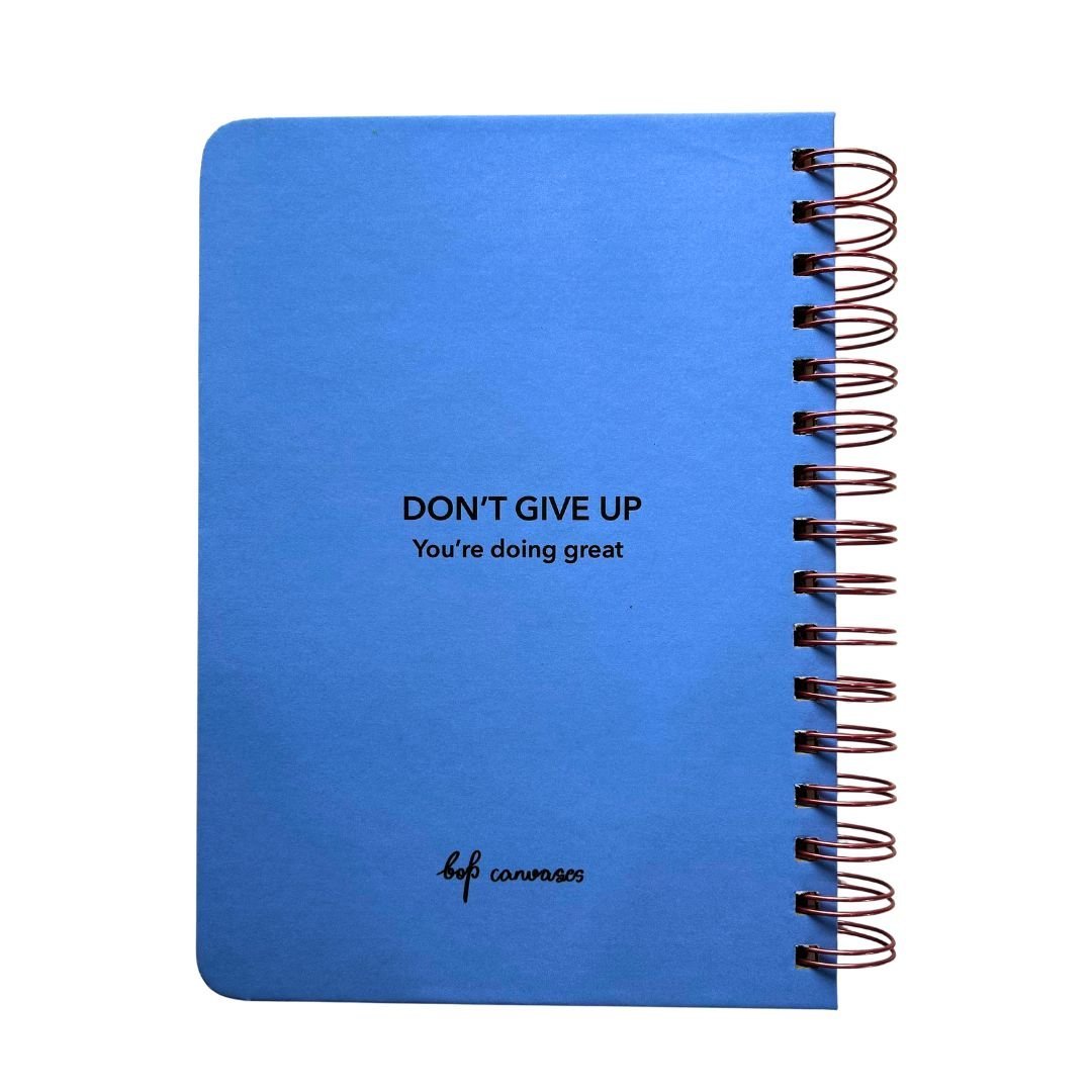 Fitness Journal - Sporty men | 6 Months Journal - Bop Canvases
