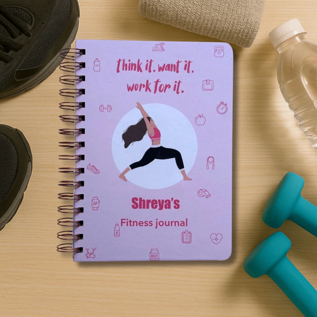 Fitness Journal - Work for it | 3 months - Bop Canvases