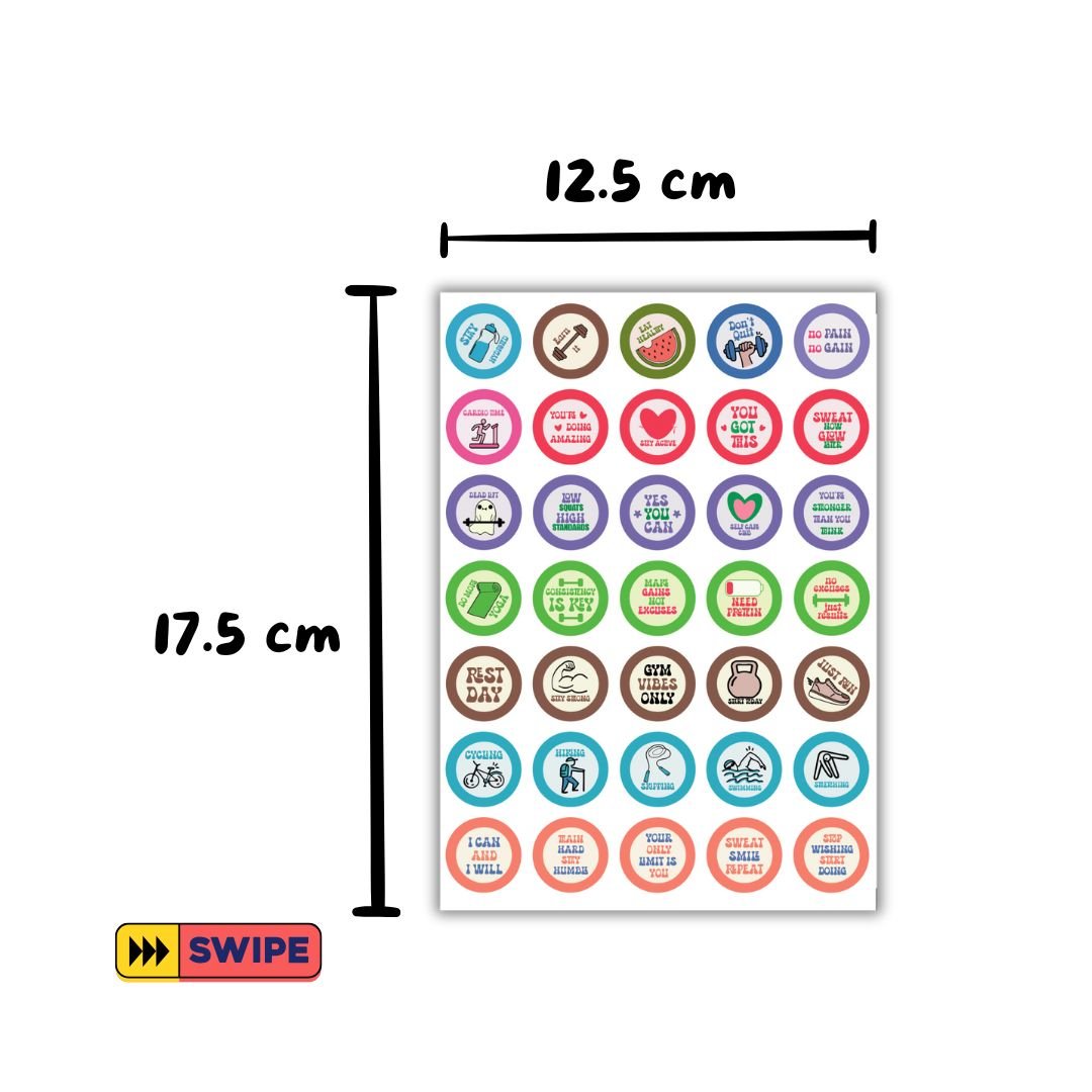 Kiss cut sticker sheet | Pack of 4 - Bop Canvases
