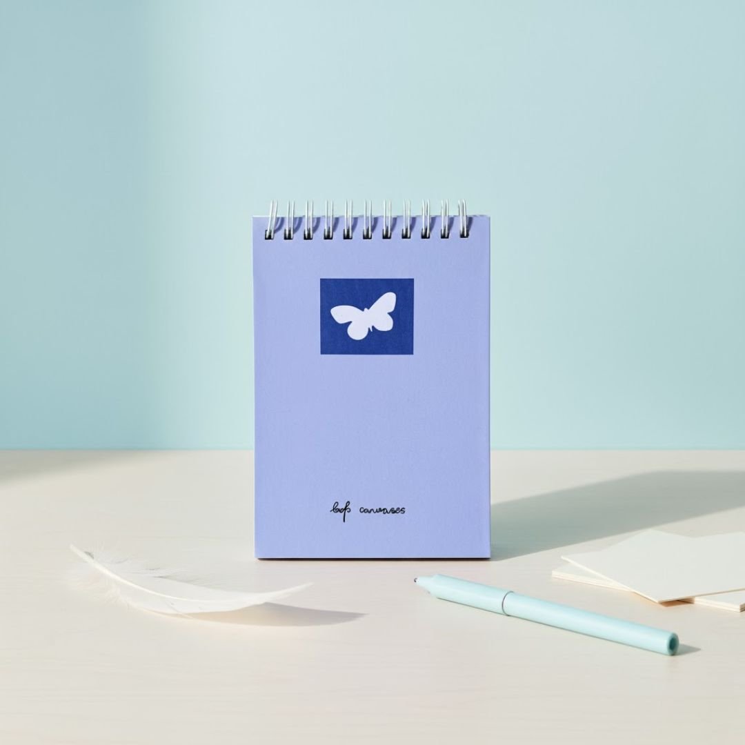 Notepad | A6 | Butterfly Bliss - Bop Canvases
