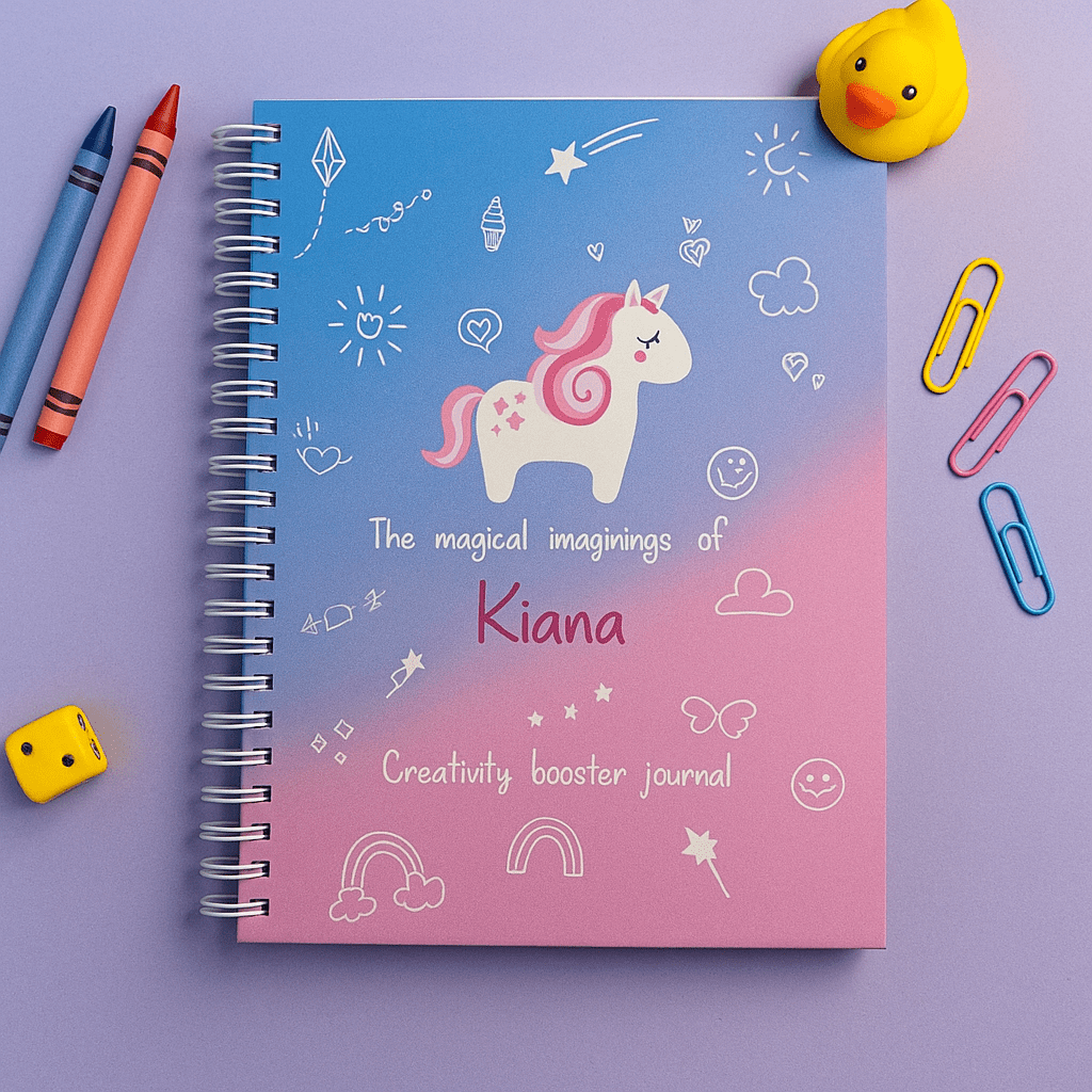 Personalized Kids Journal | Spark Creativity, Build Habits & Reduce Screen Time | Magical Imaginings - Bop Canvases