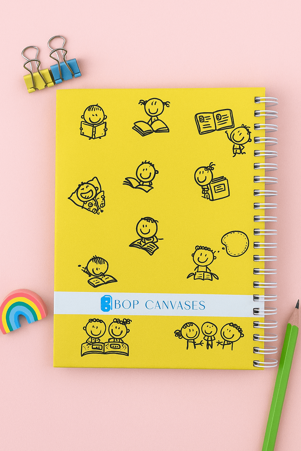 Personalized Kids Journal | Spark Creativity, Build Habits & Reduce Screen Time | Thinking Tots - Bop Canvases