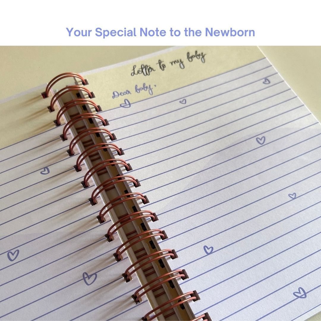 Pregnancy Journal - Aurelia | Parents to be | 9 Months Journal - Bop Canvases