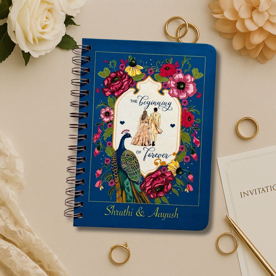 Wedding Planner| Beginning of forever | Blue - Bop Canvases