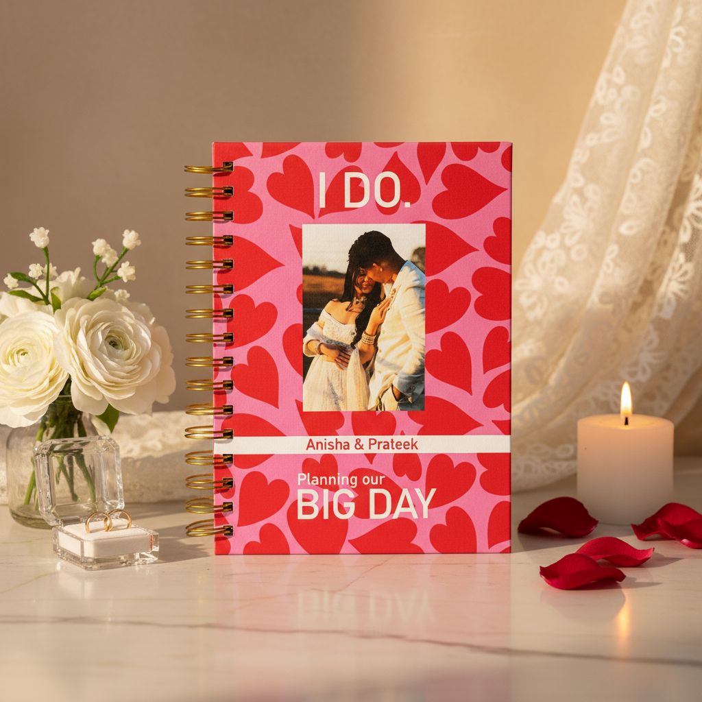 Wedding Planner| Personalized with name & picture | I DO - Bop Canvases
