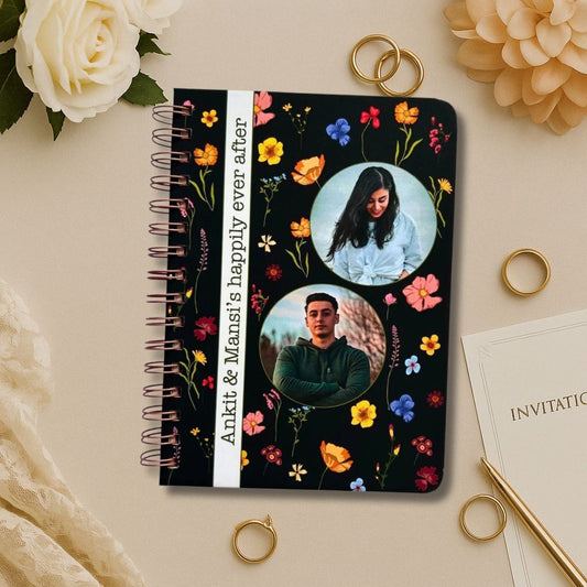 Wedding Planner | Personalized with picture & name | True Love - Black - Bop Canvases