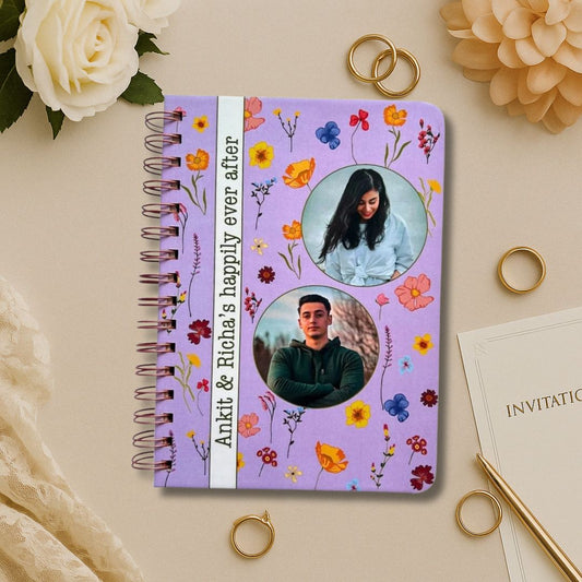 Wedding Planner | Personalized with picture & name | True Love - Lilac - Bop Canvases