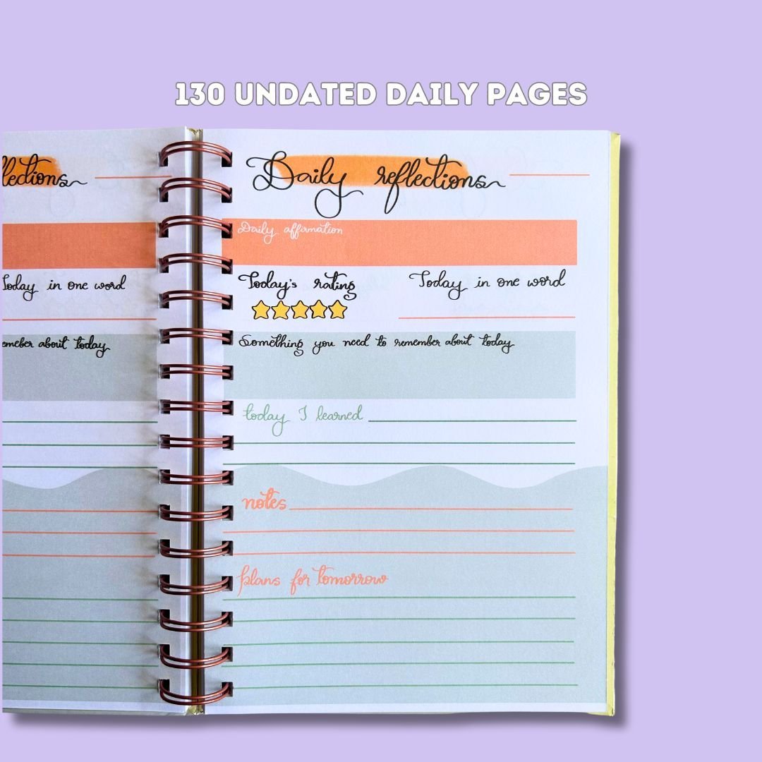 5 - Minutes Daily Journal - GOAT - Bop Canvases