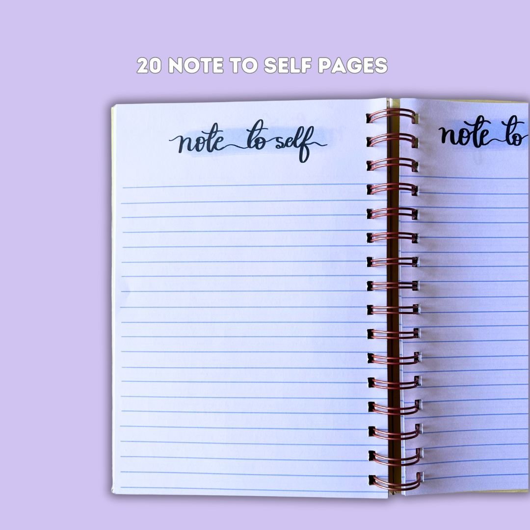 5 - Minutes Self-Care Journal - Penguin Love - Bop Canvases