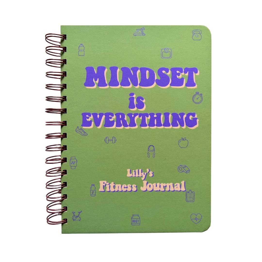 Fitness Journal - Mindset is everything | Green - Bop Canvases