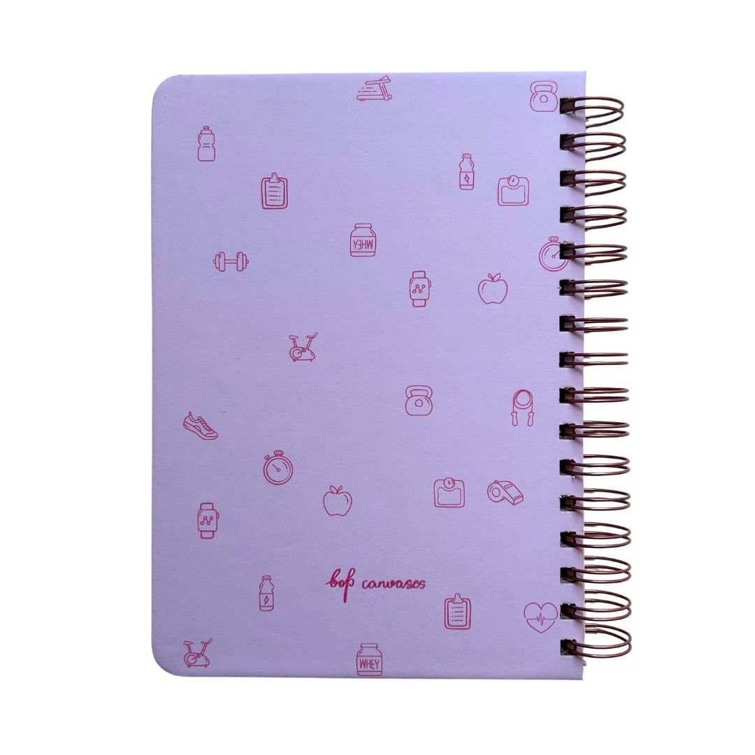 Fitness Journal - Work for it - Bop Canvases