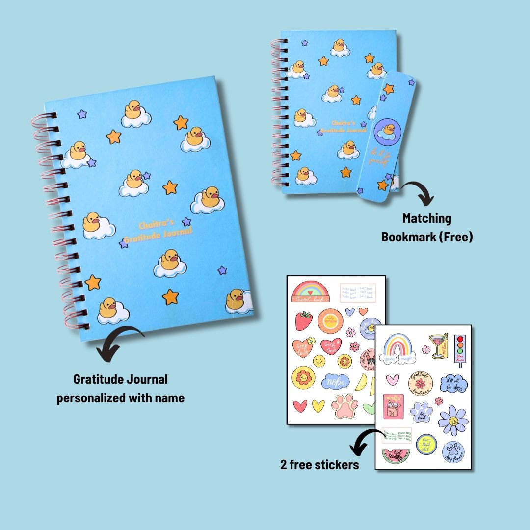 Gratitude Journal - Ducky - Bop Canvases