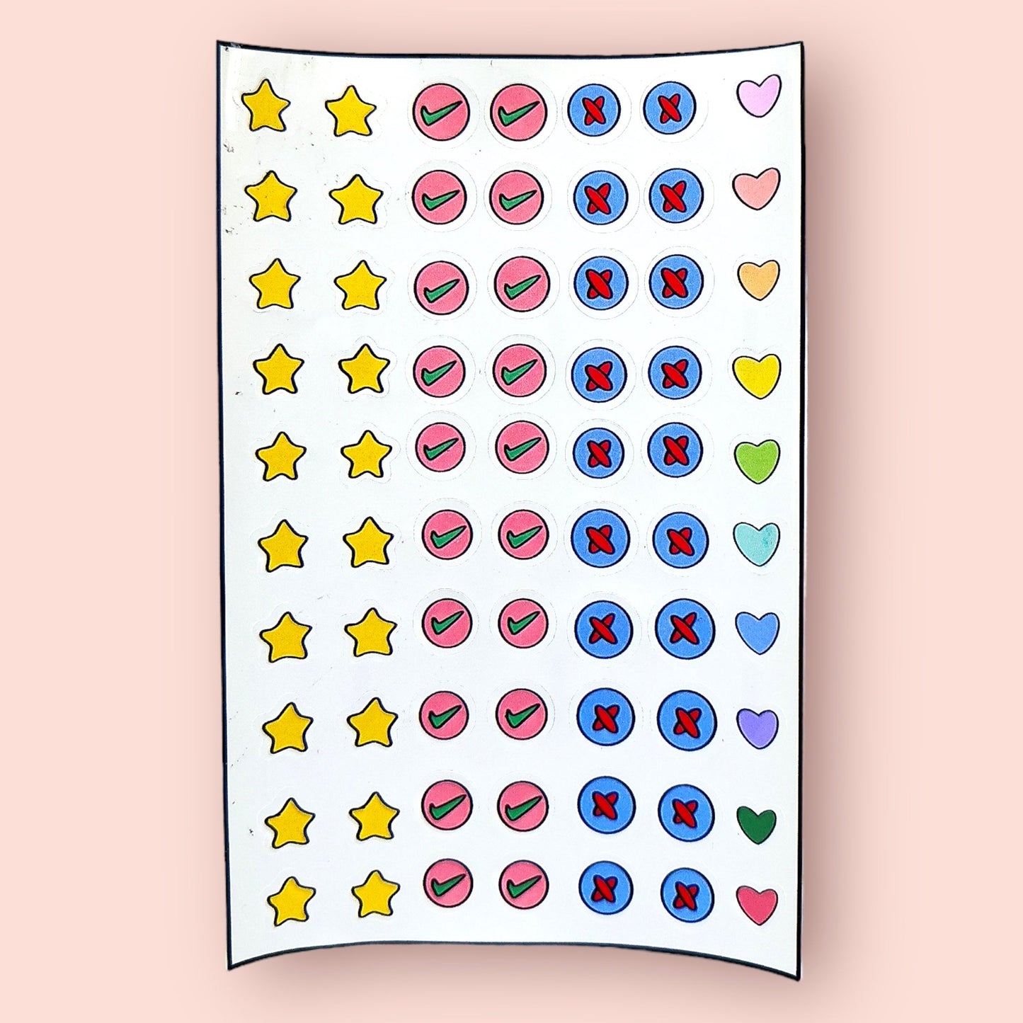 Kiss cut sticker sheet | Pack of 4 - Bop Canvases