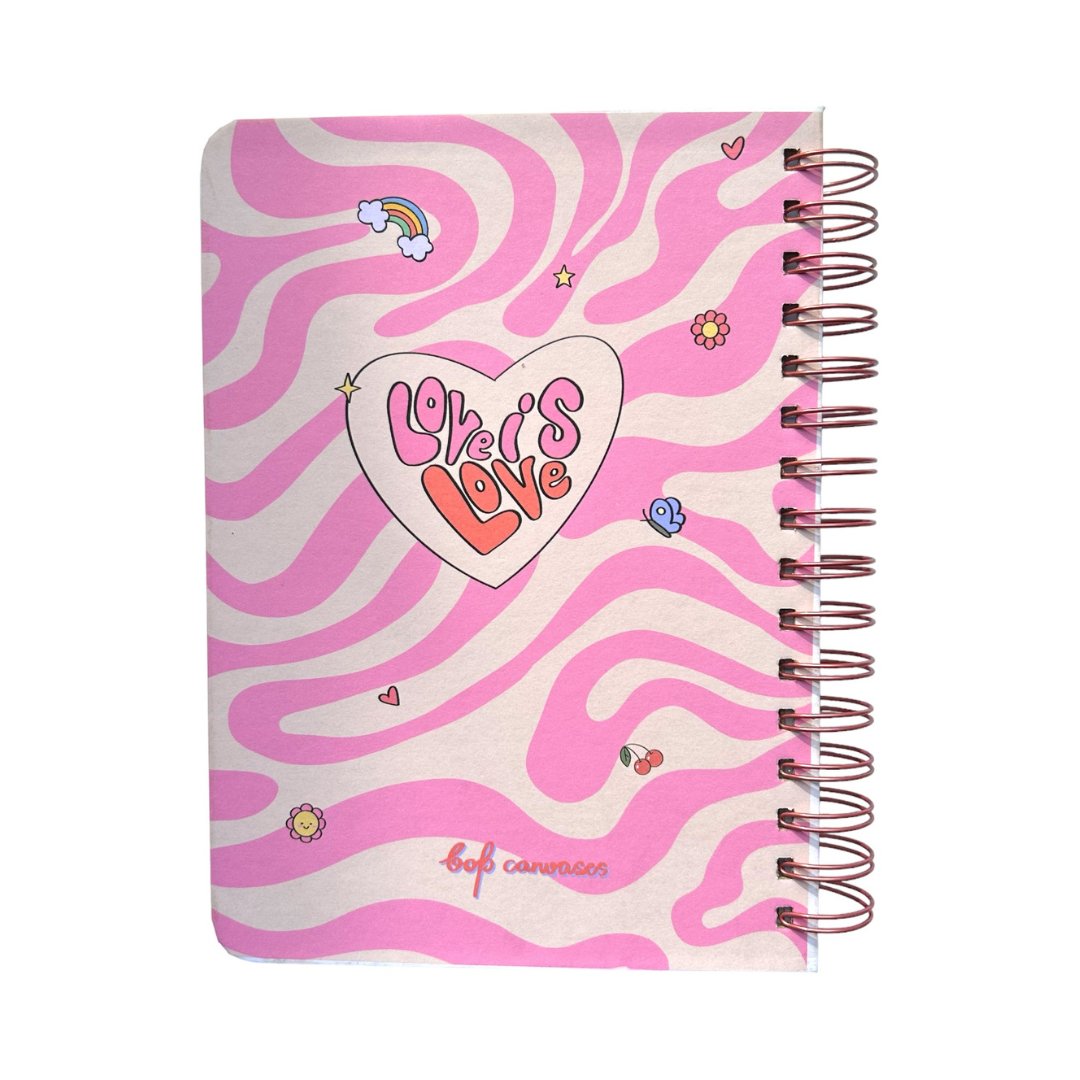 Self-Care Journal - Cherry blossom - Bop Canvases