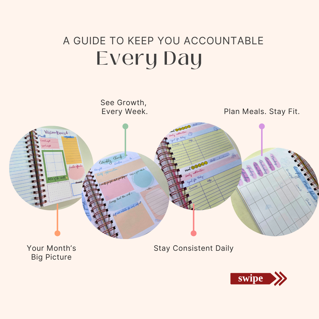 Fitness Journal - Make It Happen | Sky Fusion | 3 months