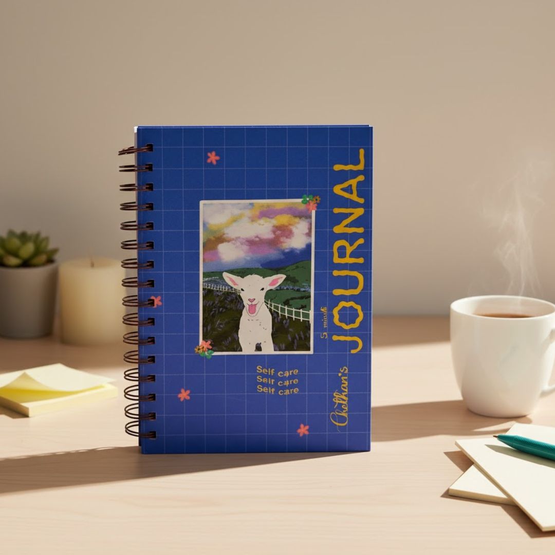 5 - Minutes Daily Journal - GOAT - Bop Canvases