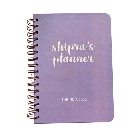 Undated Yearly Planner- Berry Story | Personalized with your name