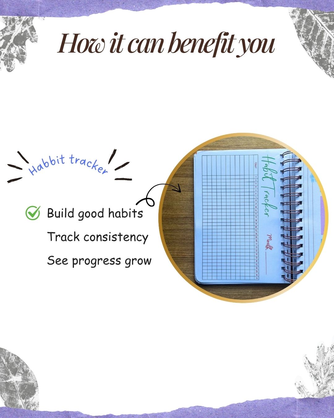 Undated Yearly Planner | Personalized with your name | Black Pink