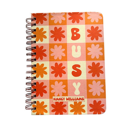 Undated Yearly Planner- Busy bee | Personalized with your name