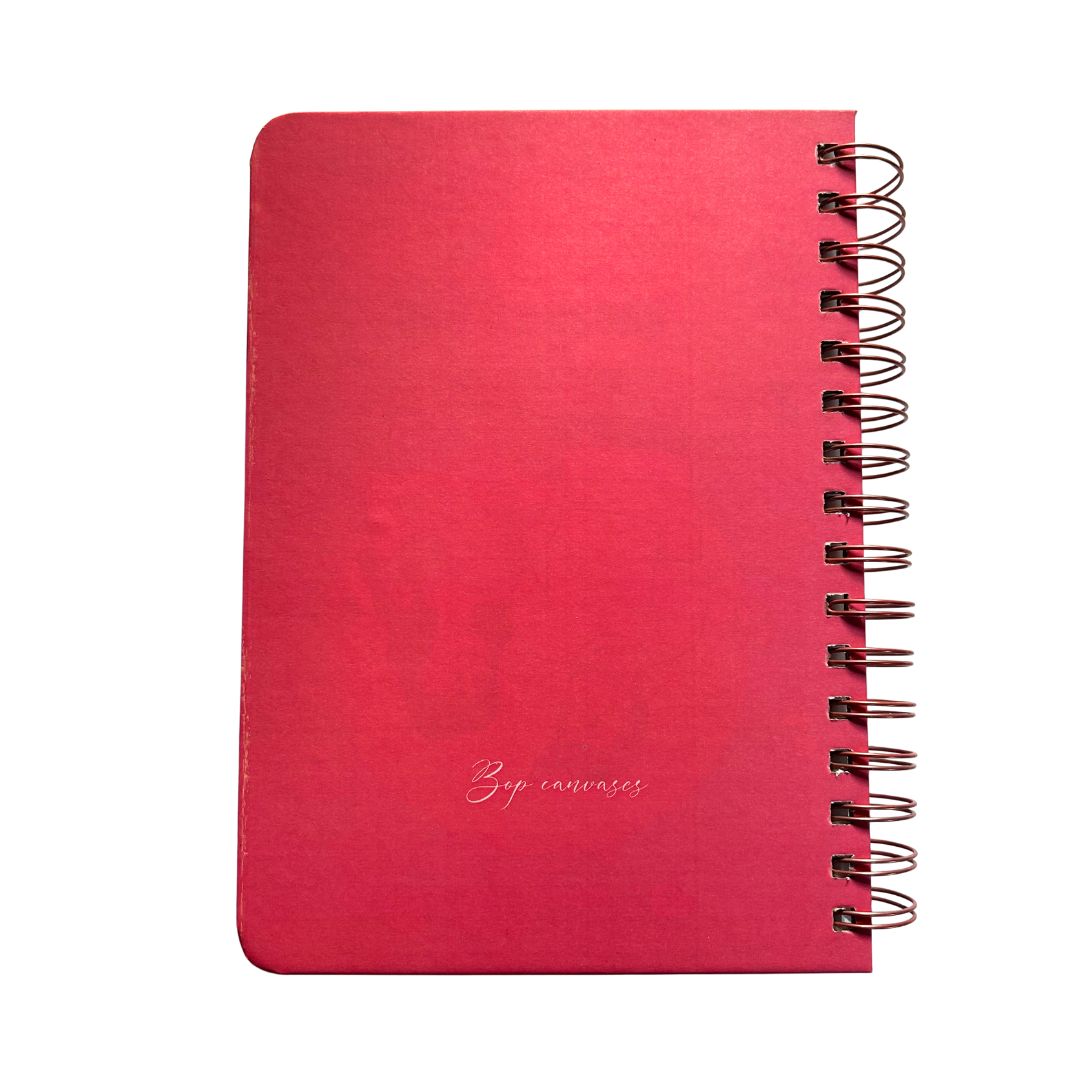 Undated Yearly Planner- Pink Delight | Personalized with your name