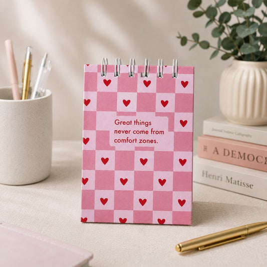 A7 Pocket Notepad – [Hearty] | Hardcover | 160 Pages | 80 GSM Paper - Bop Canvases