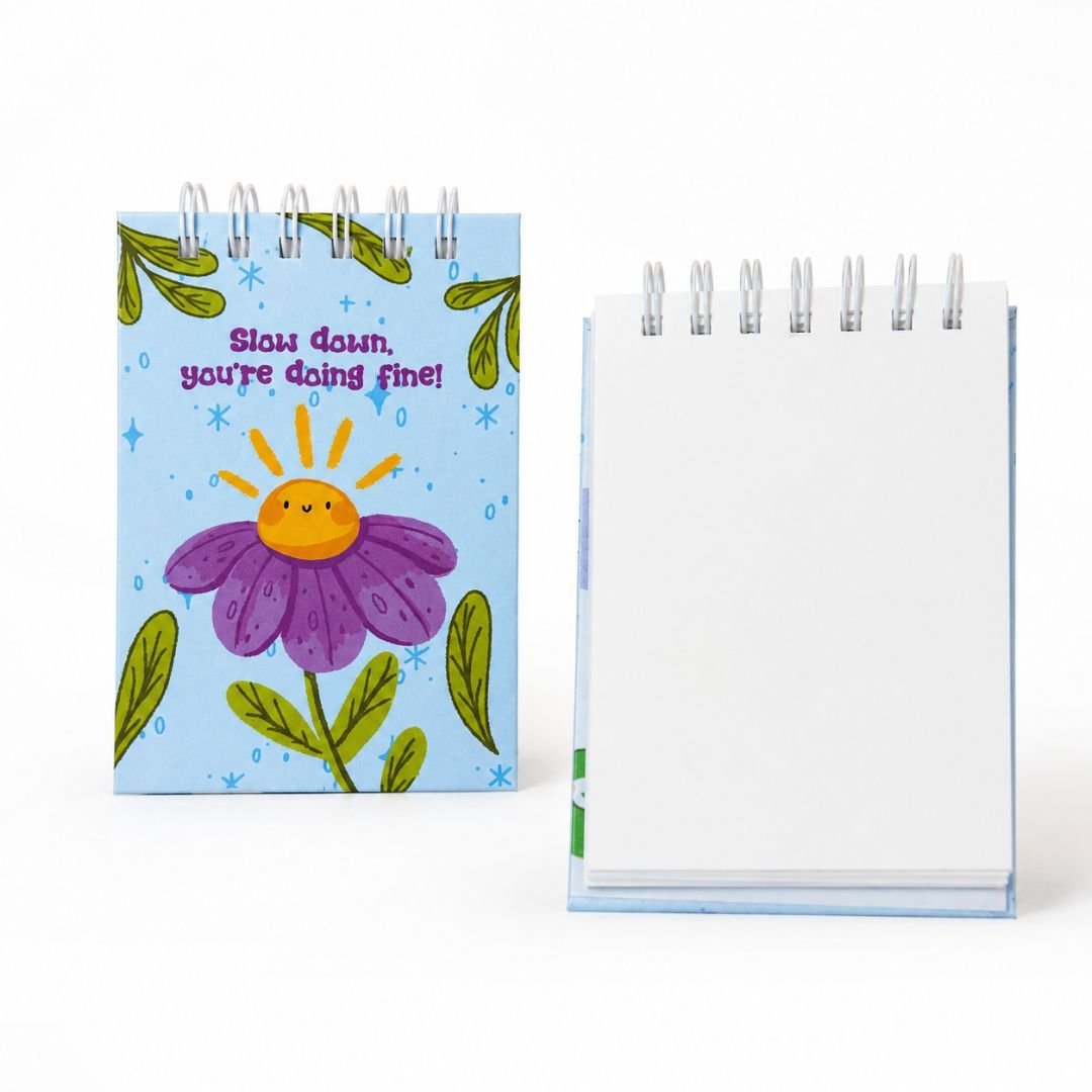 A7 Pocket Notepad Pack of 5 | Hardcover | 160 pages | 80 GSM (Mindful) - Bop Canvases
