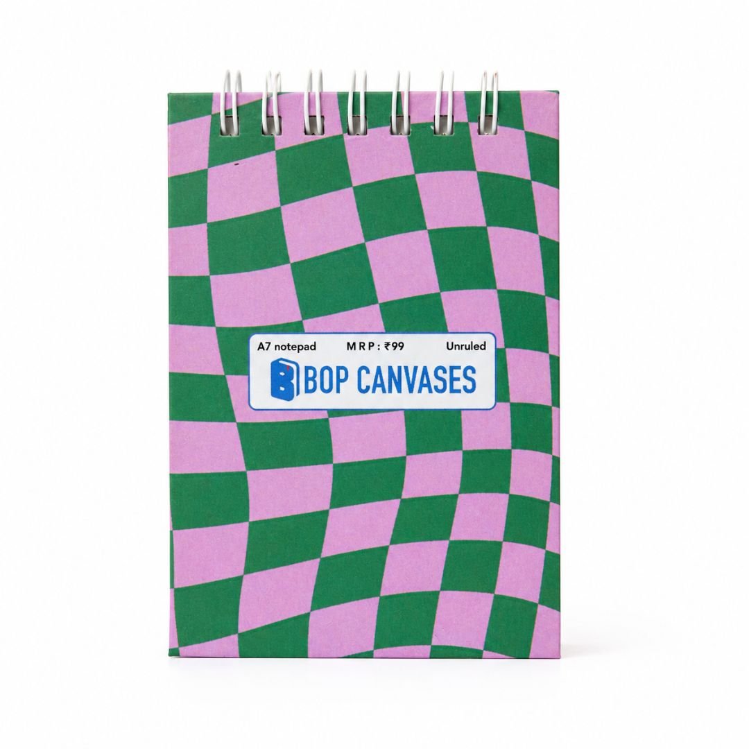 A7 Pocket Notepad – [Trust] | Hardcover | 160 Pages | 80 GSM Paper - Bop Canvases