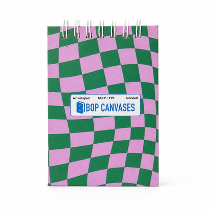 A7 Pocket Notepad – [Trust] | Hardcover | 160 Pages | 80 GSM Paper - Bop Canvases