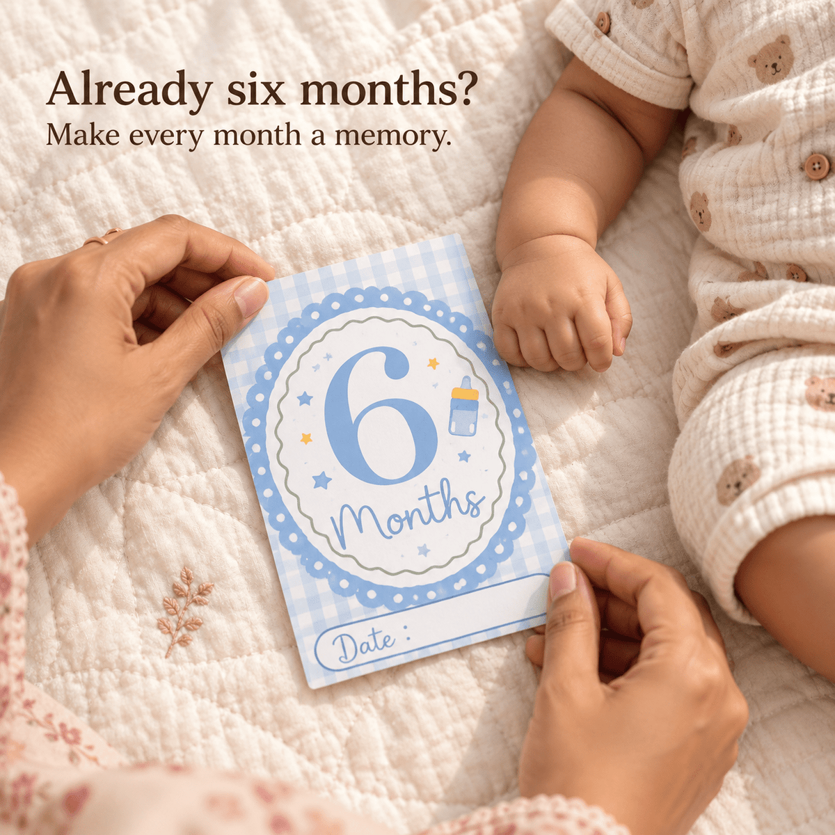 Baby Milestone Cards (Set of 24) - Bop Canvases
