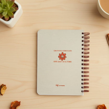 Undated Daily Journal - Floral Bloom | 6 months