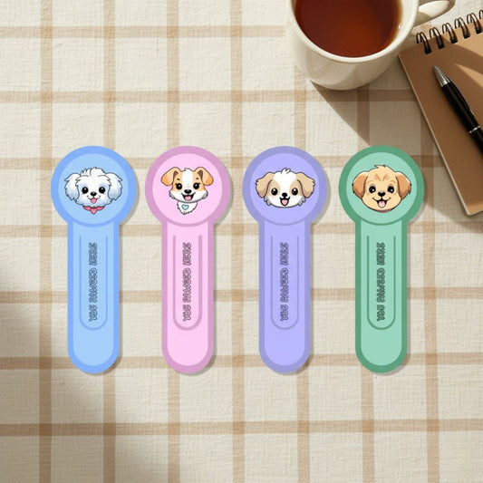 Bookmark Set of 4 - Dog