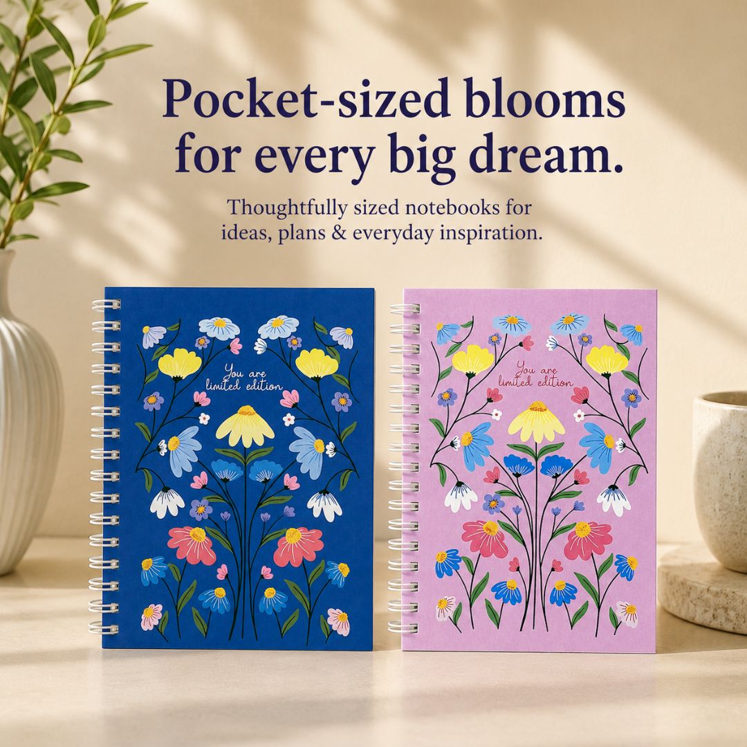 Pocket Notebook – Pack of 2 (In Full Bloom)