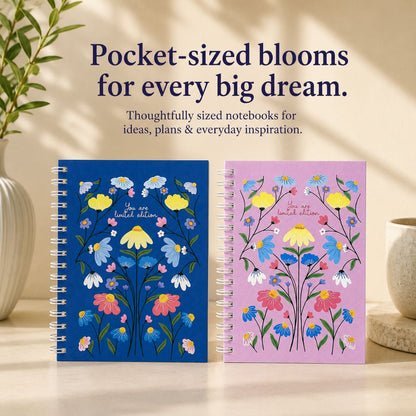 Pocket Notebook – Pack of 2 (In Full Bloom)