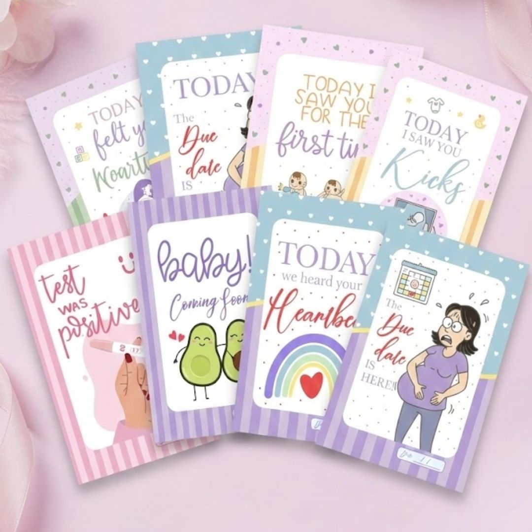 Pregnancy Milestone Cards (Set of 20)