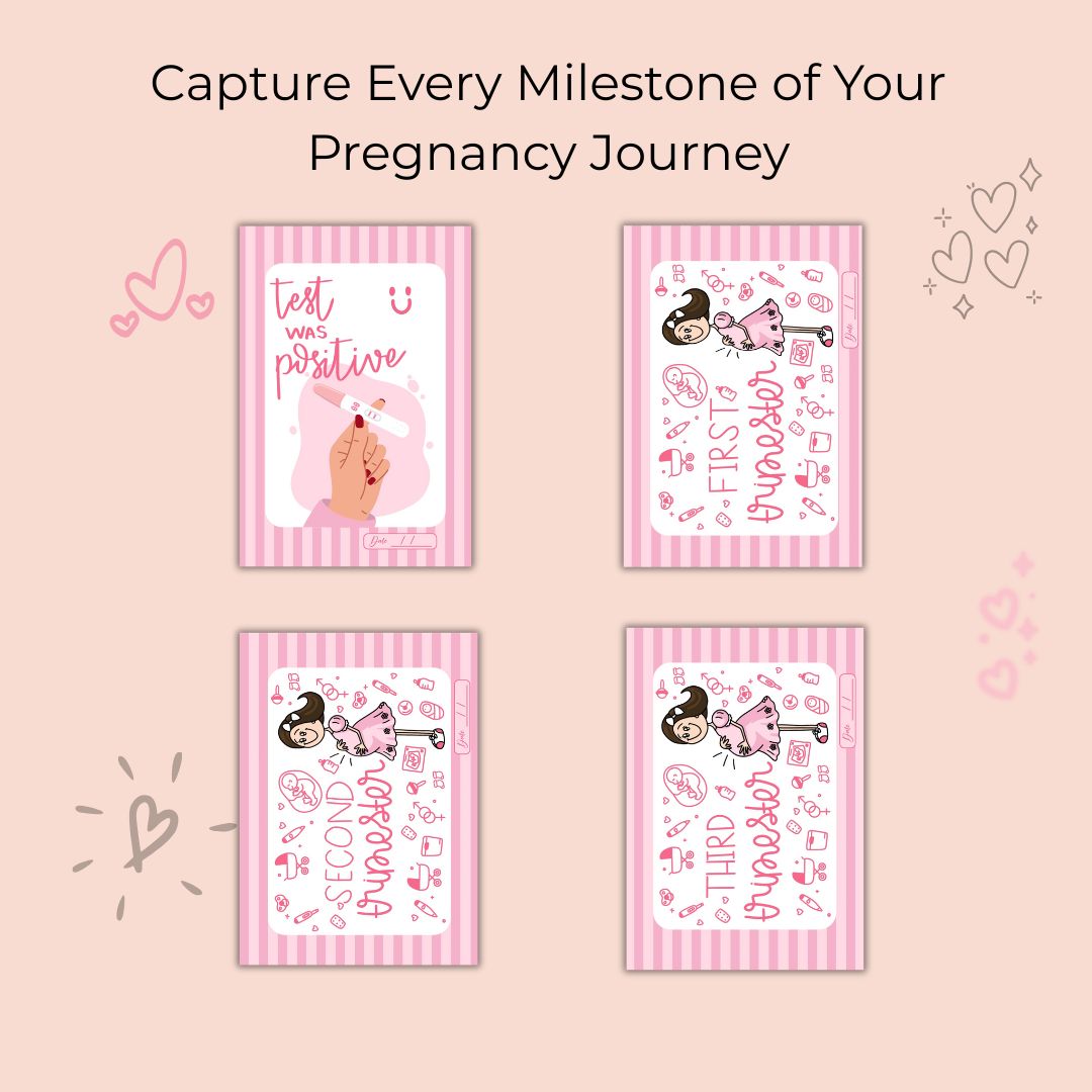 Pregnancy Milestone Cards (Set of 20)