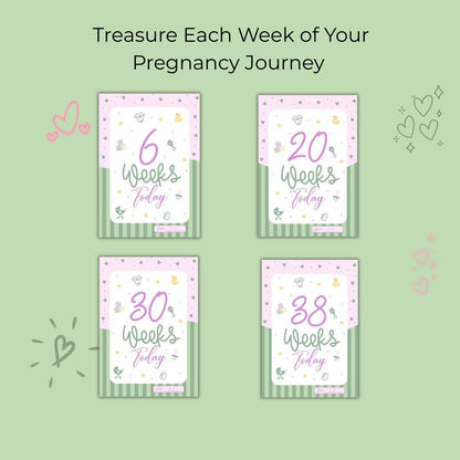 Pregnancy Milestone Cards (Set of 20)
