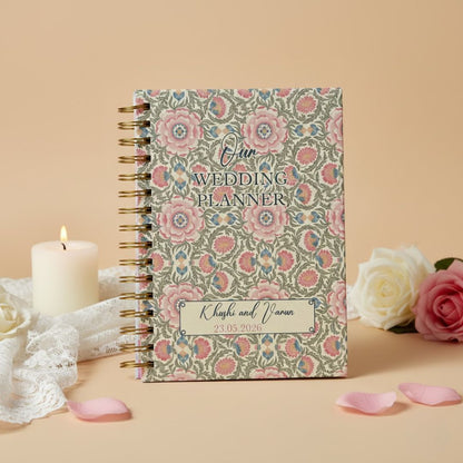 Wedding Planner| Name & Date Personalized (Marry Me)