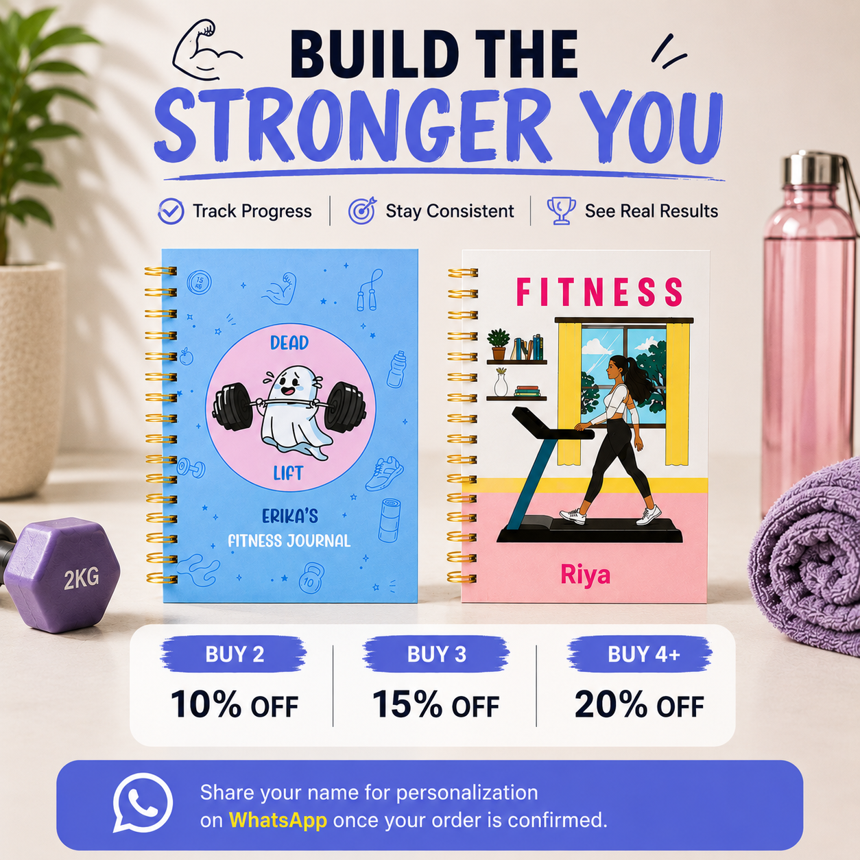 Fitness Journal Clearance Sale is Live