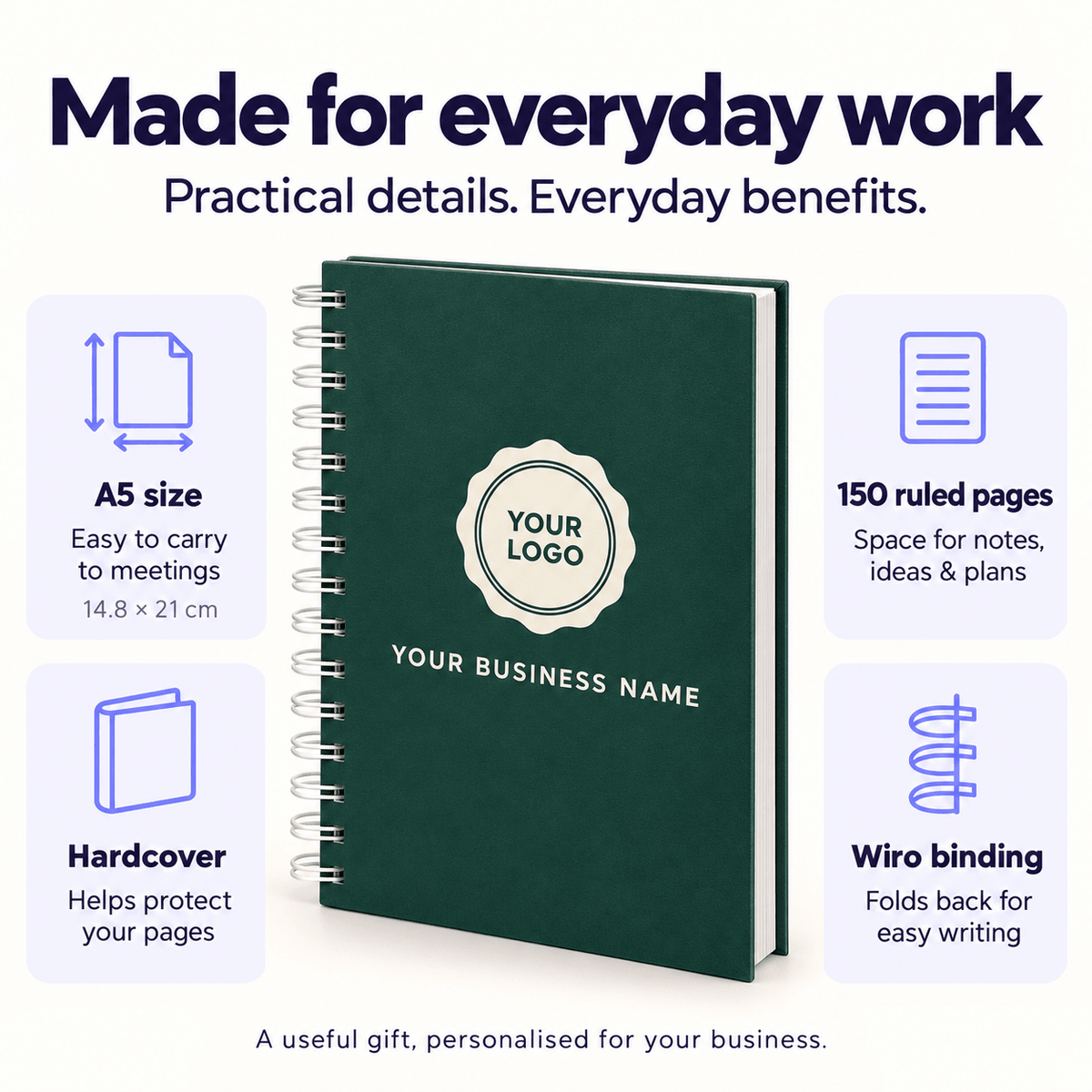 Custom Diary for Corporate Gifting - Bop Canvases