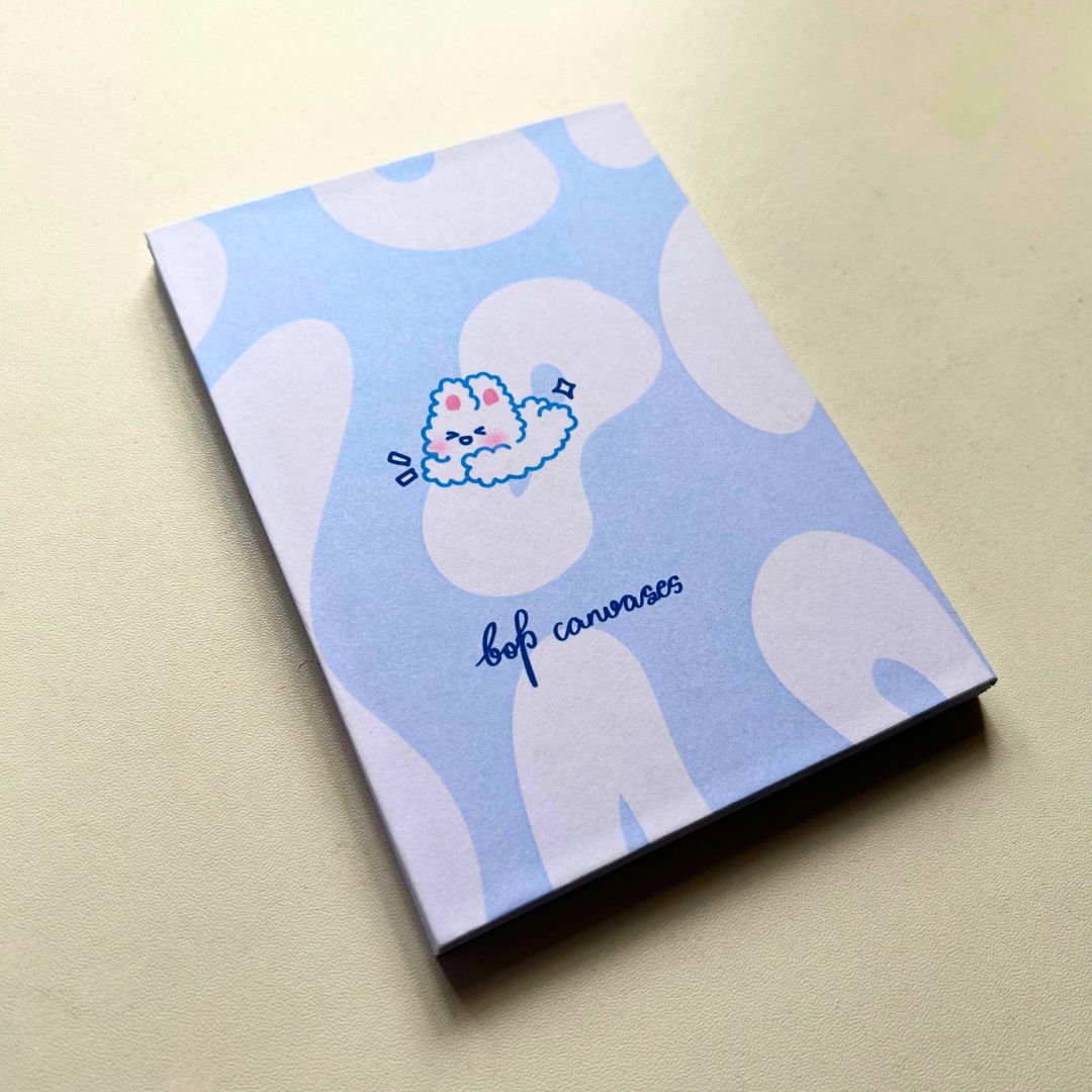 Cute Kawai | A6 notepad - Bop Canvases