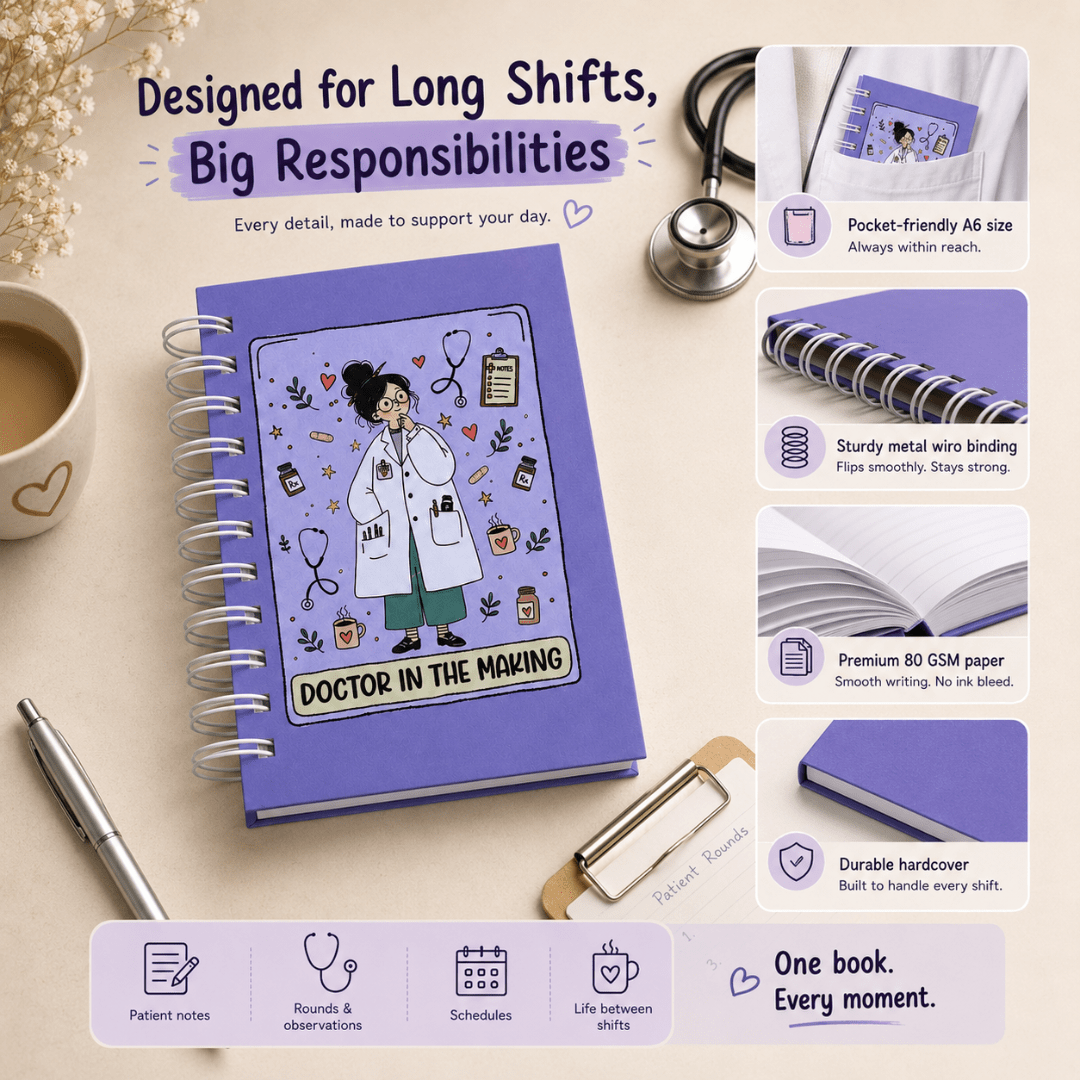 Doctor’s Day Book (Doctor in making) - Bop Canvases