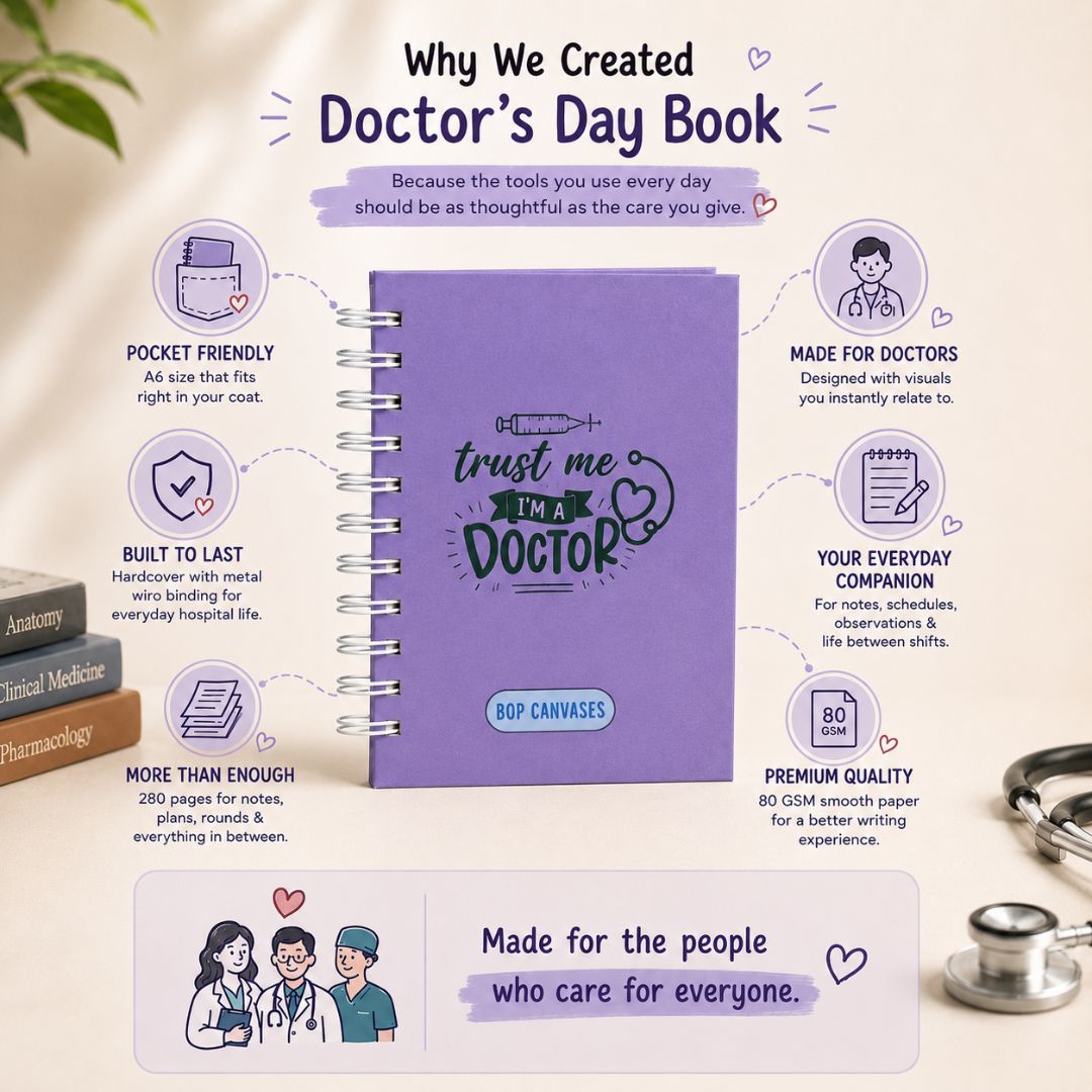 Doctor’s Day Book (Future Doctor) - Bop Canvases