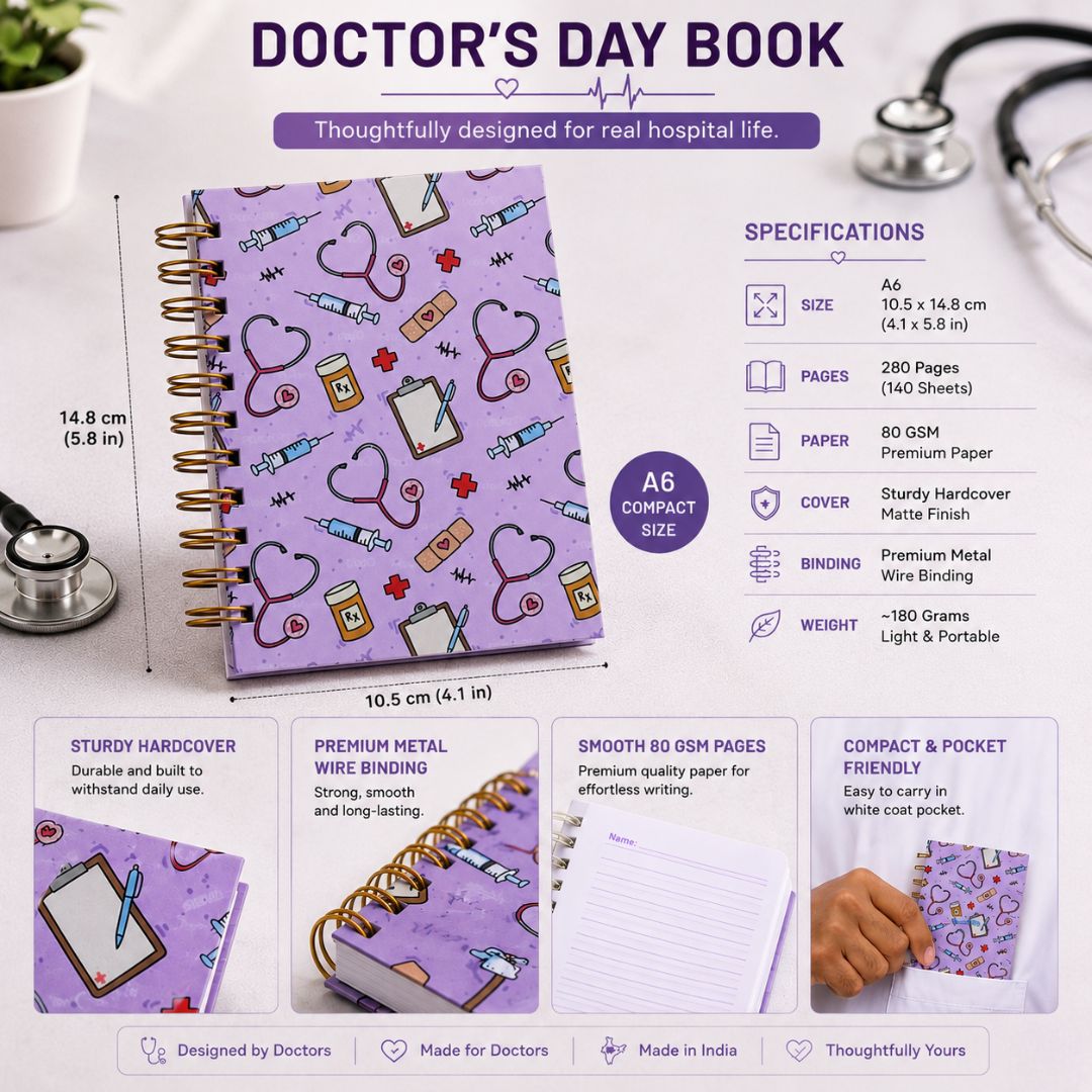 Doctor’s Day Book (OnDuty - Lavender) - Bop Canvases