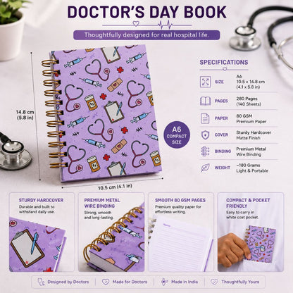 Doctor’s Day Book (OnDuty - Lavender) - Bop Canvases